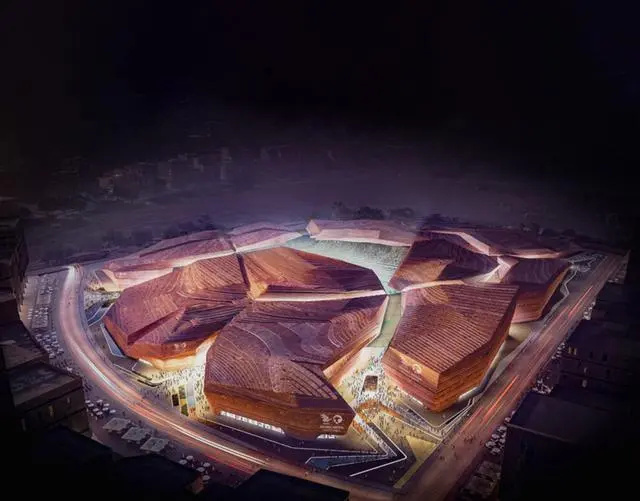沙特公布2034年世界杯的15個場館設(shè)計，預(yù)計耗資數(shù)千億美元
